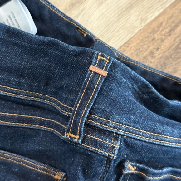 Hudson Beth Baby Boot Jeans Women’s Size 26 Dark Wash Bootcut Flap Pockets - Picture 5 of 7